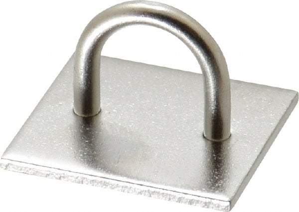 Made in USA - 0.625" High x 1" Wide x 113" Long Hasp Staple - 302/304 Stainless Steel, 0.072" Thick - All Tool & Supply