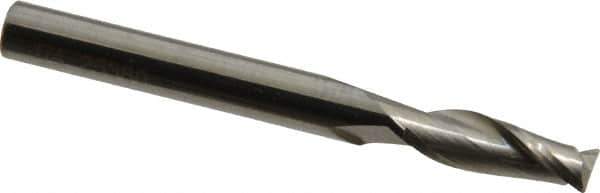 M.A. Ford - 1/4", 2 Flute, Single End, Solid Carbide, 0.02" Corner Radius End Mill - 2-1/2" OAL, 30° Helix, Right Hand Flute, 3/4" LOC, Right Hand Cut - All Tool & Supply