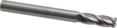 M.A. Ford - 1/4", 4 Flute, Single End, Solid Carbide, 0.045" Corner Radius End Mill - 2-1/2" OAL, 30° Helix, Right Hand Flute, 3/4" LOC, Right Hand Cut - All Tool & Supply