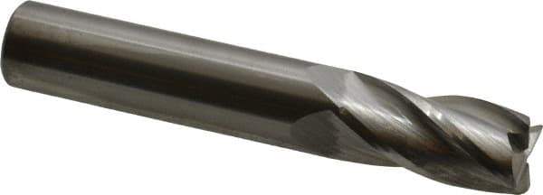 M.A. Ford - 1/2", 4 Flute, Single End, Solid Carbide, 0.02" Corner Radius End Mill - 3" OAL, 30° Helix, Right Hand Flute, 1" LOC, Right Hand Cut - All Tool & Supply