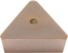 Sumitomo - TPG322 Grade T2000Z Cermet Turning Insert - TiN/AlN Finish, 60° Triangle, 3/8" Inscr Circle, 1/8" Thick, 1/32" Corner Radius - All Tool & Supply