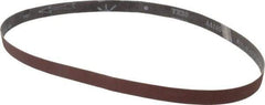 Tru-Maxx - 1" Wide x 42" OAL, 180 Grit, Aluminum Oxide Abrasive Belt - Aluminum Oxide, Very Fine, Coated, X Weighted Cloth Backing - All Tool & Supply