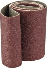 Tru-Maxx - 4" Wide x 60" OAL, 60 Grit, Aluminum Oxide Abrasive Belt - Aluminum Oxide, Medium, Coated, X Weighted Cloth Backing - All Tool & Supply