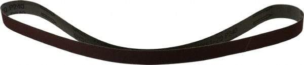 Tru-Maxx - 1" Wide x 42" OAL, 220 Grit, Aluminum Oxide Abrasive Belt - Aluminum Oxide, Very Fine, Coated, X Weighted Cloth Backing - All Tool & Supply