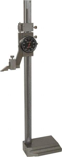 Value Collection - 12" Stainless Steel Dial Height Gage - 0.001" Graduation, Dial Display - All Tool & Supply