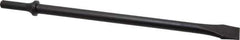 Value Collection - 3/4" Head Width, 11" OAL, 1-1/8" Shank Diam, Flat Chisel - Round Shank, Steel - All Tool & Supply