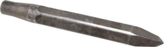 Made in USA - 10" OAL, Rivet Cutter Chisel - Round Drive, Round Shank, Alloy Steel - All Tool & Supply