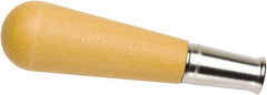 Nicholson - 4-1/2" Long x 1-3/16" Diam File Handle - For Use with 6, 8 & 10" Files - All Tool & Supply