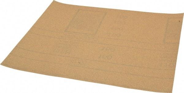 3M - 150 Grit, Garnet Sanding Sheet - 11" Long x 9" Wide, Very Fine Grade, A Weighted Paper Backing - All Tool & Supply