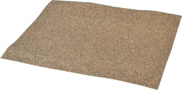 3M - 40 Grit, Aluminum Oxide Sanding Sheet - 11" Long x 9" Wide, Coarse Grade, D Weighted Paper Backing - All Tool & Supply