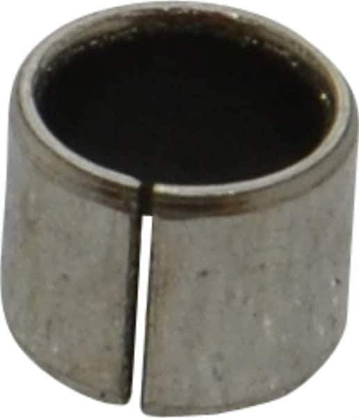 Bunting Bearing - 1/4" Inside x 5/16" Outside Diam, Steel Sleeve Bearing - 1/4" OAL - All Tool & Supply