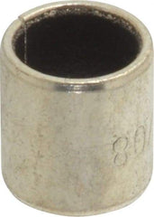 Bunting Bearing - 3/8" Inside x 15/32" Outside Diam, Steel Sleeve Bearing - 1/2" OAL - All Tool & Supply