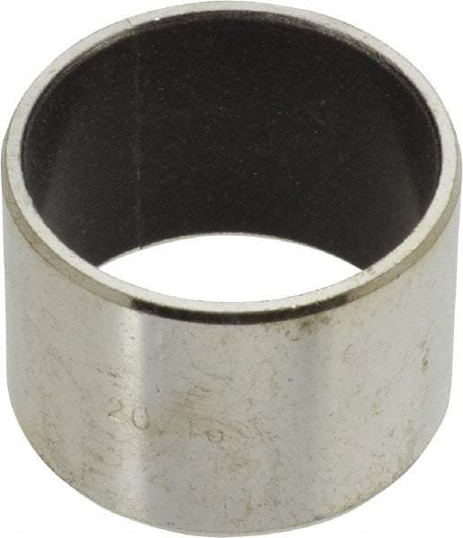 Bunting Bearing - 1-1/4" Inside x 1-13/32" Outside Diam, Steel Sleeve Bearing - 1" OAL - All Tool & Supply