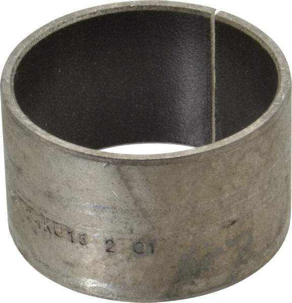 Bunting Bearing - 1-1/2" Inside x 1-21/32" Outside Diam, Steel Sleeve Bearing - 1" OAL - All Tool & Supply