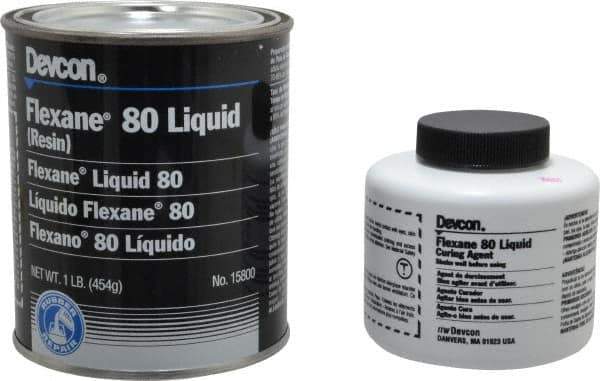 Devcon - 1 Lb Kit Black Urethane Joint Sealant - 120°F (Wet), 180°F (Dry) Max Operating Temp, 15 min Tack Free Dry Time - All Tool & Supply