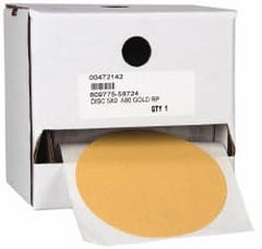 Disc Roll: 5 " Dia, 80 Grit, Aluminum Oxide Medium Grade, C –Weighted, Paper Backing