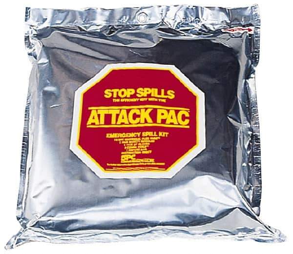 Brady SPC Sorbents - 7 Gal Capacity Hazardous Materials Spill Kit - Foil - All Tool & Supply