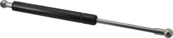 Value Collection - 0.32" Rod Diam, 0.75" Tube Diam, 120 Lb Capacity, Fixed Force Gas Spring - 11.9" Extended Length, 3.5" Stroke Length, Metal Socket, Black Nitride Piston - All Tool & Supply