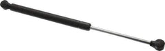 Value Collection - 0.32" Rod Diam, 0.75" Tube Diam, 90 Lb Capacity, Fixed Force Gas Spring - 15.25" Extended Length, 5" Stroke Length, Plastic Ball Socket, Black Nitride Piston - All Tool & Supply