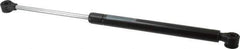 Value Collection - 0.32" Rod Diam, 0.75" Tube Diam, 120 Lb Capacity, Fixed Force Gas Spring - 15.25" Extended Length, 5" Stroke Length, Plastic Ball Socket, Black Nitride Piston - All Tool & Supply