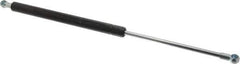 Value Collection - 0.32" Rod Diam, 0.75" Tube Diam, 20 Lb Capacity, Fixed Force Gas Spring - 17" Extended Length, 6" Stroke Length, Metal Socket, Black Nitride Piston - All Tool & Supply