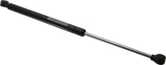 Value Collection - 0.32" Rod Diam, 0.75" Tube Diam, 120 Lb Capacity, Fixed Force Gas Spring - 17" Extended Length, 6" Stroke Length, Plastic Ball Socket, Black Nitride Piston - All Tool & Supply