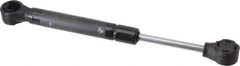 Value Collection - 0.24" Rod Diam, 0.59" Tube Diam, 40 Lb Capacity, Fixed Force Gas Spring - 7.5" Extended Length, 2" Stroke Length, Plastic Ball Socket, Black Nitride Piston - All Tool & Supply