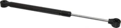 Value Collection - 0.24" Rod Diam, 0.59" Tube Diam, 20 Lb Capacity, Fixed Force Gas Spring - 12" Extended Length, 3.5" Stroke Length, Plastic Ball Socket, Black Nitride Piston - All Tool & Supply