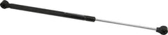 Value Collection - 0.24" Rod Diam, 0.59" Tube Diam, 40 Lb Capacity, Fixed Force Gas Spring - 17.19" Extended Length, 6.18" Stroke Length, Plastic Ball Socket, Black Nitride Piston - All Tool & Supply