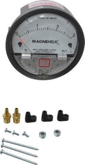 Dwyer - 15 Max psi, 2% Accuracy, NPT Thread Air Filter Kit - 1/8 Inch Thread, 3 Inch Water Column, 140°F Max - All Tool & Supply