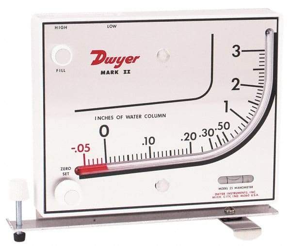 Dwyer - 3% Accuracy, Portable Stand - 140°F Max - All Tool & Supply