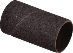 Made in USA - 50 Grit Aluminum Oxide Coated Spiral Band - 1" Diam x 2" Wide, Coarse Grade - All Tool & Supply