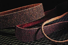 Superior Abrasives - 4" Wide x 132" OAL, Aluminum Oxide Abrasive Belt - Aluminum Oxide, Very Fine, Nonwoven - All Tool & Supply