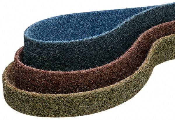 Superior Abrasives - 1" Wide x 42" OAL, Aluminum Oxide Abrasive Belt - Aluminum Oxide, Coarse, Nonwoven - All Tool & Supply