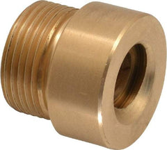 Keystone Threaded Products - 1.12" Long, 1" High, 1/2" Thread Length, Bronze, Right Hand, Round, Precision Acme Nut - 0.937-16 Thread Size, 2C Class of Fit - All Tool & Supply