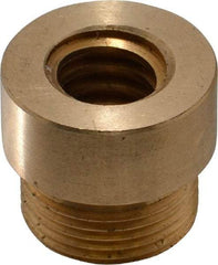 Keystone Threaded Products - 1.12" Long, 1" High, 1/2" Thread Length, Bronze, Right Hand, Round, Precision Acme Nut - 0.937-16 Thread Size, 2C Class of Fit - All Tool & Supply