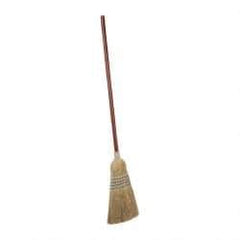 Rubbermaid - Corn Bristle Broom - Wood Handle, 12" Wide - All Tool & Supply