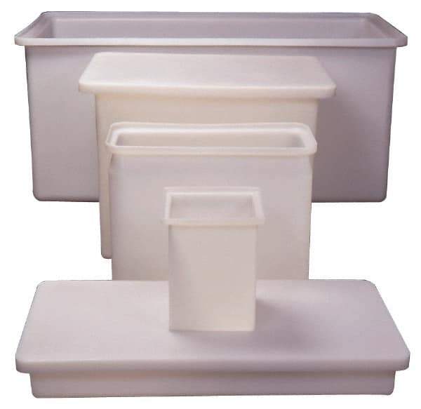 Made in USA - Rectangular Polyethylene Tank Cover - 36" Wide x 72" Long x 1/4" Thick - All Tool & Supply