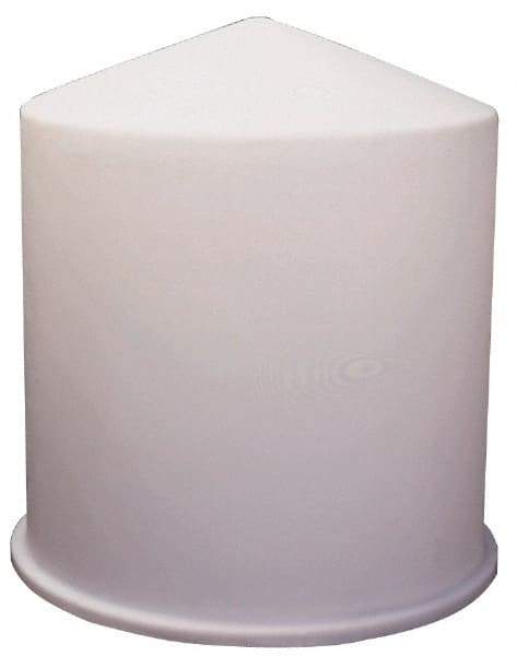 Made in USA - Round Polyethylene Tank Cover for 250 Gallon Container - 42" Wide x 1/4" Thick - All Tool & Supply