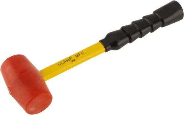 No-Mar - 1-3/8 Lb Head 2-1/16" Face Urethane Hammer - Fiberglass Handle - All Tool & Supply