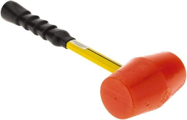 No-Mar - 1-7/8 Lb Head 2-5/8" Face Urethane Hammer - Fiberglass Handle - All Tool & Supply