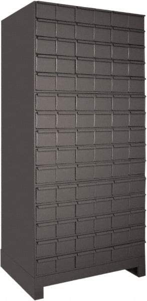 Durham - 90 Drawer, Small Parts Steel Storage Cabinet - 14" Deep x 35" Wide x 63" High - All Tool & Supply