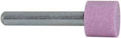 Grier Abrasives - 5/8 x 1/2" Head Diam x Thickness, W194, Cylinder, Aluminum Oxide Mounted Point - All Tool & Supply