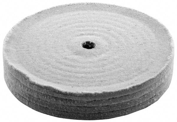 Divine Brothers - 12" Diam x 2" Thick Unmounted Buffing Wheel - Polishing Wheel, 3/4" Arbor Hole - All Tool & Supply