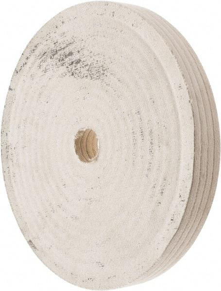 Divine Brothers - 10" Diam x 1" Thick Unmounted Buffing Wheel - Polishing Wheel, 1-1/4" Arbor Hole - All Tool & Supply