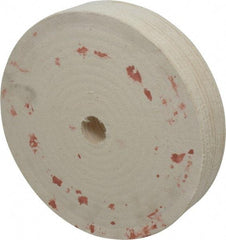 Divine Brothers - 10" Diam x 2" Thick Unmounted Buffing Wheel - Polishing Wheel, 1-1/4" Arbor Hole - All Tool & Supply