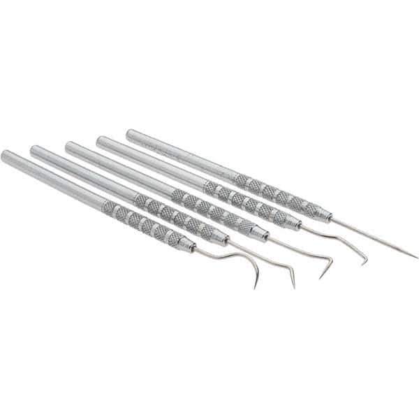 Value Collection - 5 Piece Precision Probe Set - Stainless Steel - All Tool & Supply