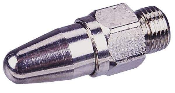 Coilhose Pneumatics - Blow Gun Safety High Volume Nozzle - 1/8 NPSM, 1.97" Hose Length - All Tool & Supply