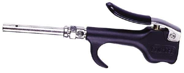 Coilhose Pneumatics - Safety Extension Tube Thumb Lever Blow Gun - 1/4 NPT, 24" Tube Length, Zinc - All Tool & Supply