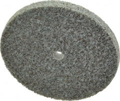 Standard Abrasives - 3" Diam, 1/4" Face Width, 1/4" Center Hole, Coarse Grade, Aluminum Oxide Deburring Wheel - All Tool & Supply